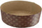 Round Paper Baking Cake Pan, Disposable Baking Mold 12ct, Round Pan, All Natural Recyclable, Microwave Oven & Freezer Safe, Perfect for Muffins or Snacks (8-5/8" x 2-3/4")