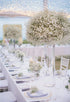 Artificial Baby Breath Gypsophila Flowers Bouquets 15 pcs Real Touch Flowers for Wedding Party DIY Wreath Floral Arrangement Home Decoration (White)
