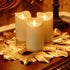LumaBase 93101 Battery Operated 5" Pillar Candle with Moving Flame