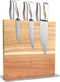 Magnetic Knife Block -- CTSZOOM Wooden Magnetic Holder Rack Magnetic Stands with Double Sided Strong Enhanced Magnets Multifunctional Storage Knife Holder