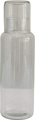 Creative Co-Op Recycled Glass (Set of 2) Decanter, Clear