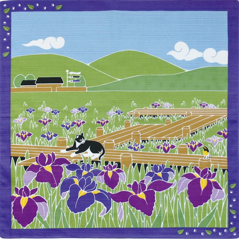 ???? Yamako 88589 Tamano Walk Small Furoshiki Flower