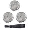 HQ9 Replacement Heads, Shaver Heads Blades Cutter Replacement for Philips Norelco SpeedXL 8240XL 8140XL 8150XL 8160XL 8170XL, 8100 series, 8200 series, 9100 series, and PT/AT900