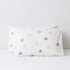 SUSYBAO 100% Cotton Pillowcases King Size Set of 2 White Polka Dots Bed Pillow Covers Envelope Closure End Pillow Encasement Premium Quality Soft Breathale Easy Care(2 Pack, 20 x 36 inch)