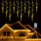 Icicle Christmas Lights, 29.5ft 360 LED Connectable Icicle String Lights with 60 Drops, Window Curtain Fairy Lights with 8 Modes, Icicle Fairy Twinkle Lights for Christmas Decorations (Warm White)