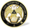 Ancient & Accepted Scottish Rite 32nd Degree Masonic Car Emblem Metal Auto Decal