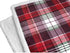 PAVILIA Christmas Plaid Blanket | Sherpa Fleece Flannel Throw Blanket | Christmas Plaid Warm Plush Microfiber Blanket for Couch Sofa | 60x80 Inches