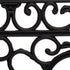 DII Rubber Doormats Collection All Weather, 18x30, Half Moon Scroll