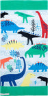 Kids Bath/Pool/Beach Towel for Toddlers Boys Girls,Oversized 30"x60",Soft Absorbent Cotton Swim Cover ups,Dinosaur Theme