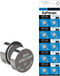 KaPonsec 10 Pack SR621SW 364 363 LR621 164 AG1 1.5V Button Cell Watch Battery