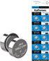 KaPonsec 10 Pack SR621SW 364 363 LR621 164 AG1 1.5V Button Cell Watch Battery
