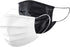 Luosh Disposable 3 Ply Face Masks ASTM Level 3 Made in USA ISO7 Cleanroom 100% American Made Material 50 pack (10 Individually Sealed 5 packs) No Skin Breakout No Chemicals No Odor White