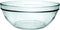Duralex - Lys Stackable Clear Bowl 12 cm (4 3-4 in) Set Of 6