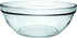 Duralex - Lys Stackable Clear Bowl 12 cm (4 3-4 in) Set Of 6