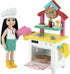 Barbie Chelsea Can Be Pizza Chef Playset with Brunette Chelsea Doll (6-in), Pizza Oven, 2 Spice Shakers, Pizza Pan & More, Great Gift for Ages 3 Years Old & Up , White