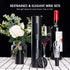 mafiti Wine Gifts for Him Men Dad Husband Fathers Day, Electric Wine Bottle Openers Pourer Aerater Stopper Set 4-in-1, Wine Accessories Christmas Boxes Birthday Gifts for Women
