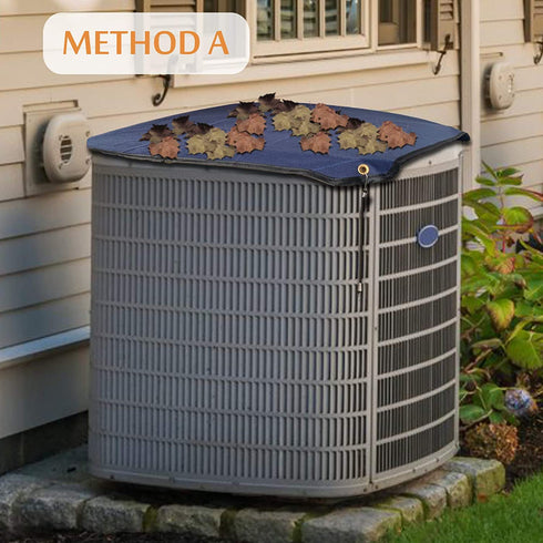 Foozet Air Conditioner Cover for Outside Units, AC Cover for Central Units, Heavy Duty Winter Top, 32 x 32