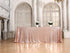 PartyDelight 60" x 102" Rose Gold Sequin Tablecloth for Wedding, Baby Shower, Birthday, Banquet, Christmas, and Banquet.