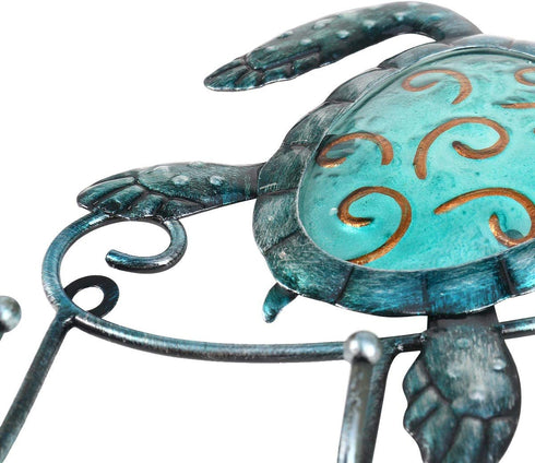 Wall Mounted Key Holder Turtle Wall Hooks Iron Key Hook Rustic Wall Decorative Hook Living Room Bathroom Ornament