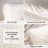 Phantoscope Faux Fur Pillow Cover Decorative Fluffy Throw Pillow Mongolian Luxury Fuzzy Pillow Case Cushion Cover for Bedroom and Couch,Off-White 26 x 26 Inches