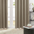 Deconovo Rod Pocket Blackout Curtains, Khaki, 38 x 54 Inch, Room Darkening and Thermal Insulated Curtain Panels for Living Room, 2 Panels