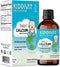 Kiddivit Baby Calcium Liquid Drops with Vitamin D3 & K2-24 Daily Servings, 4 Fl Oz (120 mL) - Inulin Fortified (Prebiotic, Dietary Fiber) - Sugar Free, Gluten Free, Vegetarian Friendly