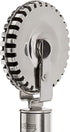 Küchenprofi Ravioli Cutter 18/10 Stainless Steel Wheel, Perfect for Cutting, Sealing, and Crimping Fresh Pasta and Pastry Dough, 7-Inch, Silver