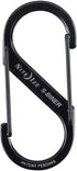 Nite Ize Size-2 S-Biner Dual Carabiner, Stainless-Steel, Black