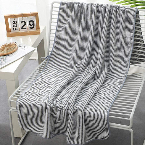 Cabilock Microfiber Bamboo Carbon Bath Towels Highly Absorbent and Quick Dry Extra Large Bath Towel Super Soft (Color 2)