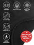 ApronMen, Just A Cape Apron, Professionally Printed Funny BBQ Grilling Aprons for Men - Adjustable One Size Fits All