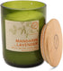 Paddywax Candles Eco Green Collection Scented Candle, 8-Ounce, Mandarin & Lavender