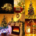 Chinety Fairy Lights Battery Operated 33ft 100 LED 4 Pack Christmas String Lights, Waterproof 8 Modes Twinkle Lights with Remote Timer Starry Copper Wire Light for Bedroom Christmas Party Decor