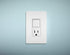 Legrand radiant 15 Amp Combination Switches, Rocker Wall Light Switch, White, Combination 3-Way Switch + Outlet, RCD38TRWCC6