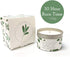White Sage Smudge Candle for Cleansing House Negative Energy, Hand-Poured by USA Artisan, Perfect for Intention Setting, Meditation, Chakra Healing, Calm Anxiety, Spiritual Gift New Home Essential