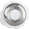 Mabeeze Steamer Ring Stainless Steel Adapter fits 8 to 13 inches Steamers and Pots, for Bamboo Baskets and Steamer Pots - 10 Paper Liners included