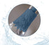 Long Silicone Bottle Brush - Professional Scratch Free Material, Silicone Handle with Firm Grip, Narrow Bottle Neck Cleaning (Blue)
