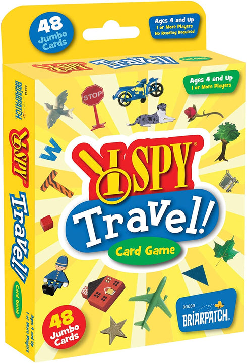Briarpatch I SPY Travel Card Game for Kids, Entertain Children on a Long Road Trip with a Hunt and Seek Card Game, Multi, (639)