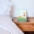 CRUGLA 5x7 Glass Picture Frame Set of 2, Double Sided Frameless 5 by 7 Photo Frames for Tabletop Display