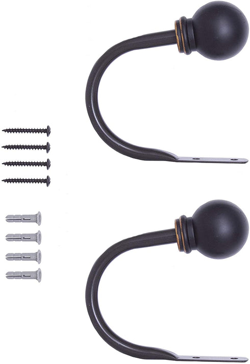 Kenney KN74808V1 Chelsea Holdbacks, One Size, Oil Rubbed Bronze