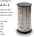KitchenArt Professional Series 2 Cup Adjust-A-Cup, Champagne Satin, Adjustable, 1/8 to 2-Cup