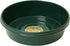 Little Giant Plastic Utility Pan (Green) Durable & Versatile Short Livestock Feeding Bucket (3 Gallon) (Item No. P3GREEN)