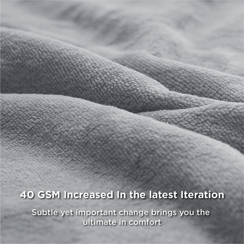 Bedsure Fleece Blanket Twin Blanket Ash Grey - 300GSM Soft Lightweight Plush Cozy Twin Blankets for Bed, Sofa, Couch, Travel, Camping, 60x80 inches