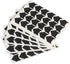 360 Pieces Self Adhesive Photo Corners, Naler 15 Sheets Photo Mounting Corners for Scrapbook, Picture Album, Journal, Black