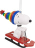 Hallmark Peanuts Snoopy Sledding Christmas Ornament, Charlie Brown Tree Decoration