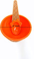 Plastic Ice Cream Cups with Spoons, Festive Dessert Bowls, Assorted Colors (12 Piece Party Pack)