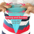 Weetiee Silicone Pastry Bags, 3 Sizes Reusable Icing Piping Bags Baking Cookie Cake Decorating Bags (12+14+16)- 6 Pack - Bonus 6 Icing Couplers Fit Wilton Standard Size Tips Supplies