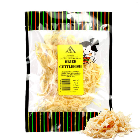 Saki Ika Dried Cuttlefish Snack | Hawaiian Seafood Jerky | High-Protein, Low-Fat, Low-Calorie (2.5 oz.)