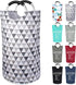 Dalykate Large Laundry Basket 82L Collapsible Oxford Fabric Laundry Hamper Foldable Clothes Laundry Bag with Handles Waterproof Washing Bin Portable Dirty Clothes Basket for College Dorm, Family