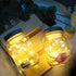 20 Pack Led Fairy Lights Battery Operated,3.3ft 20 LED Silver Wire Warm White Firefly Lights Mason Jar Lights,Waterproof Mini Led String Lights for Mason Jars Party Crafts Wedding Decor