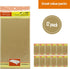 Gold Disposable Plastic Tablecloth for Rectangle Tables (12 Pack) Premium Decorative Table Cloth for Parties, Events & Weddings, Indoors & Outdoors, 54 x 108 inches, Tablecloths by Party Dimensions